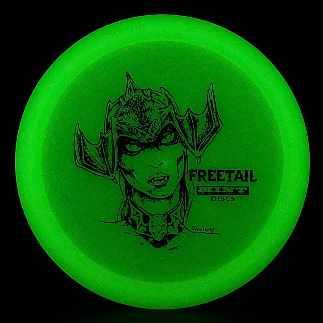 Nocturnal Freetail - Limited Edition Stamp by Skulboy MINT Discs