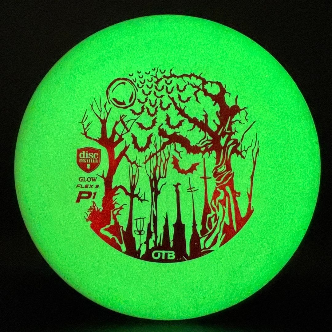 Glow D-Line Flex 3 P1 - 2023 OTB Halloween *Colten Stash Used* Discmania