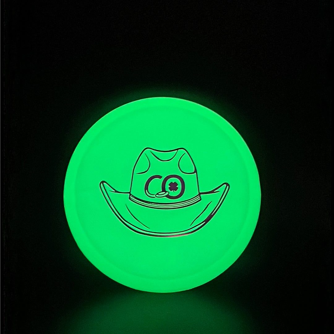 Glow Mini Marker - Connor O'Reilly 2.5" Mini Disc Lone Star Discs
