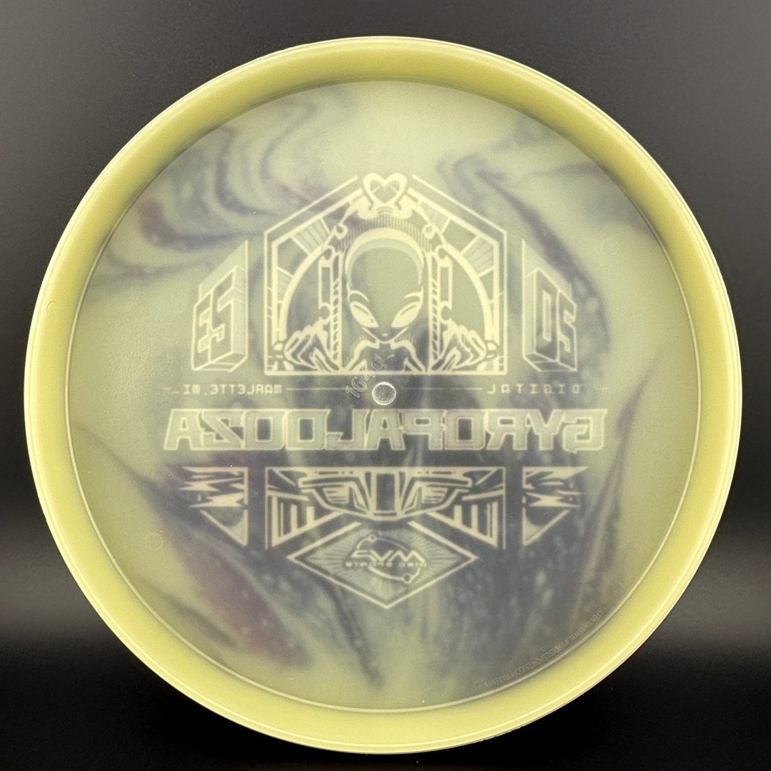 Eclipse Glitch - Doodle Discs Dyed - 2023 Gyropalooza MVP