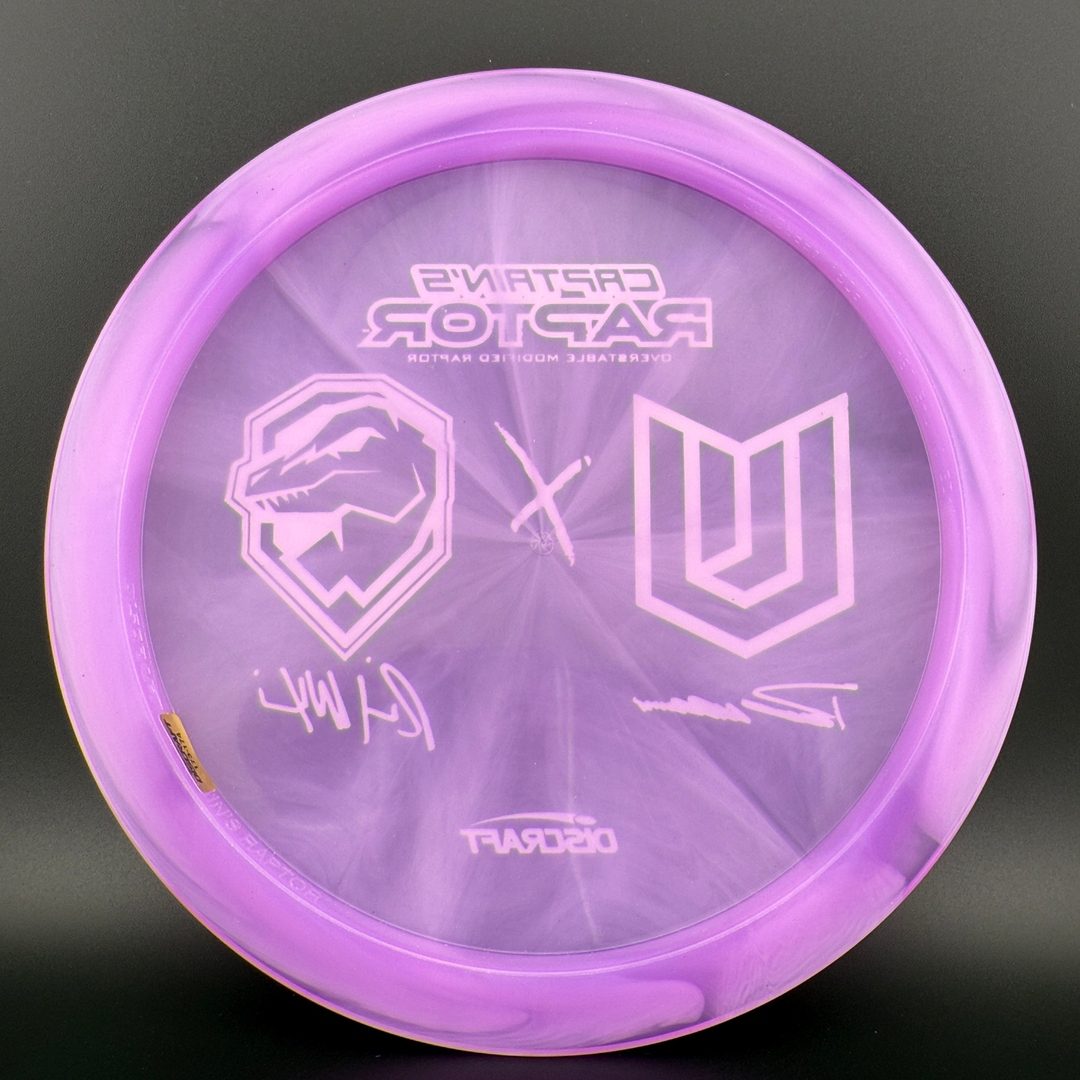Z Swirl Captain's Raptor - Ulibarri x Wysocki Collab Edition Discraft