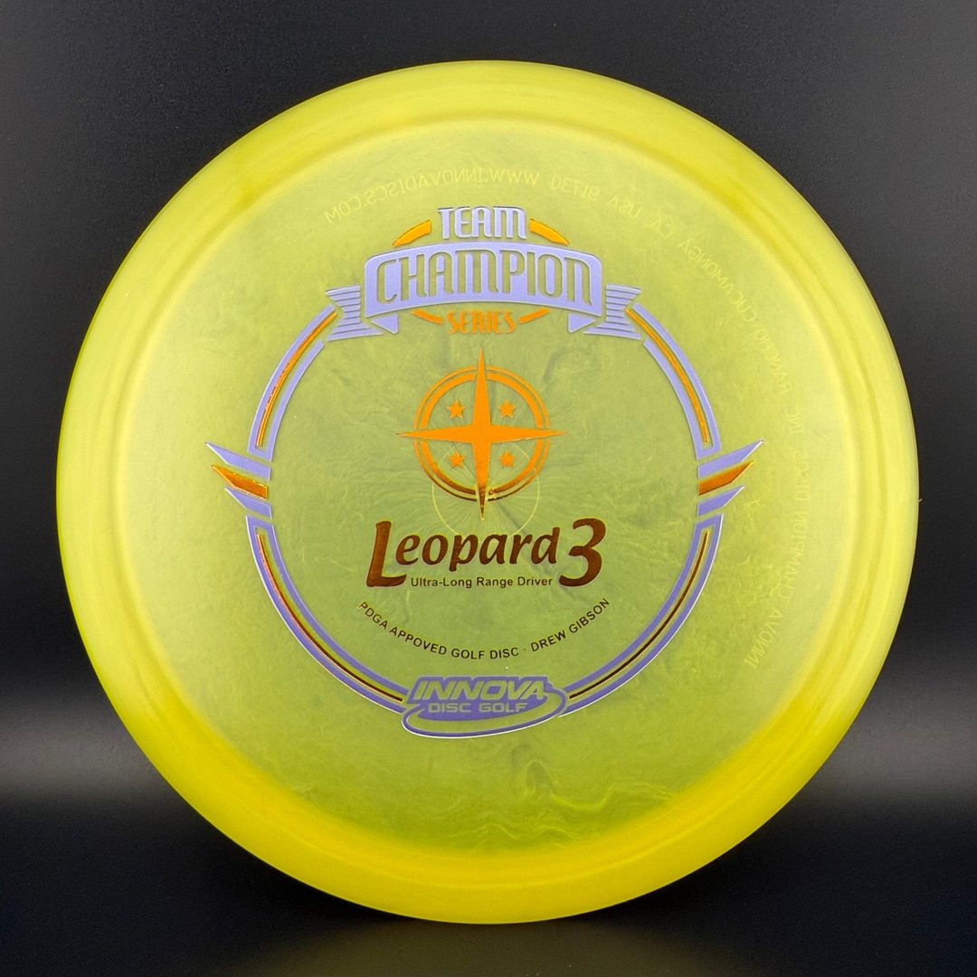 Luster Champion Leopard3 - 2018 "Appoved" Run *Gibson Stash* Innova