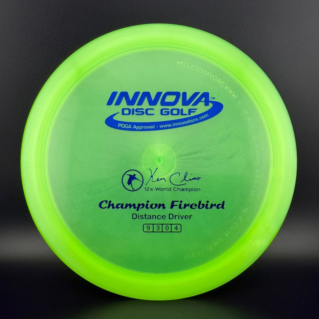 Champion Firebird FAF - Ken Climo 12x *Gibson Stash* Innova