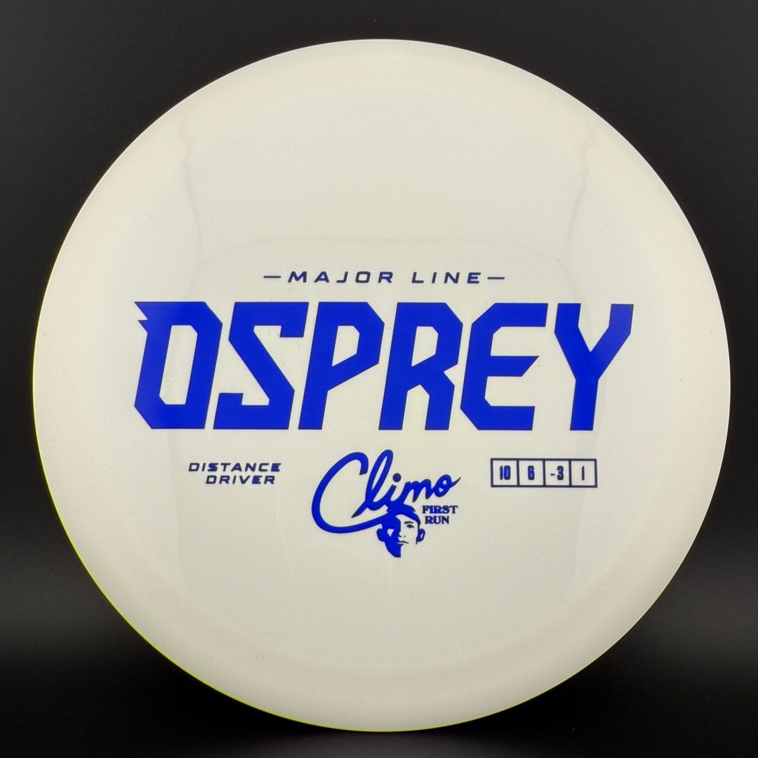 Major Line Osprey - First Run Climo Disc Golf