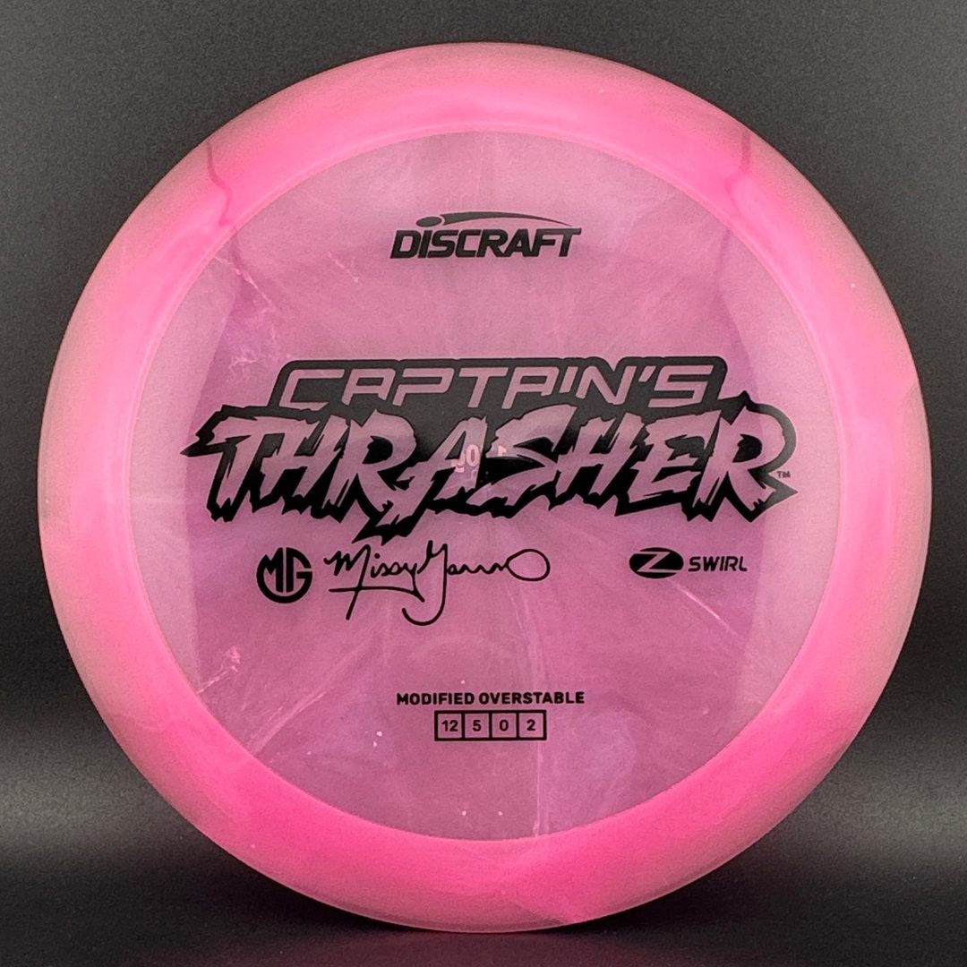 Swirly Z Captain's Thrasher - Missy Gannon 2026 Discraft