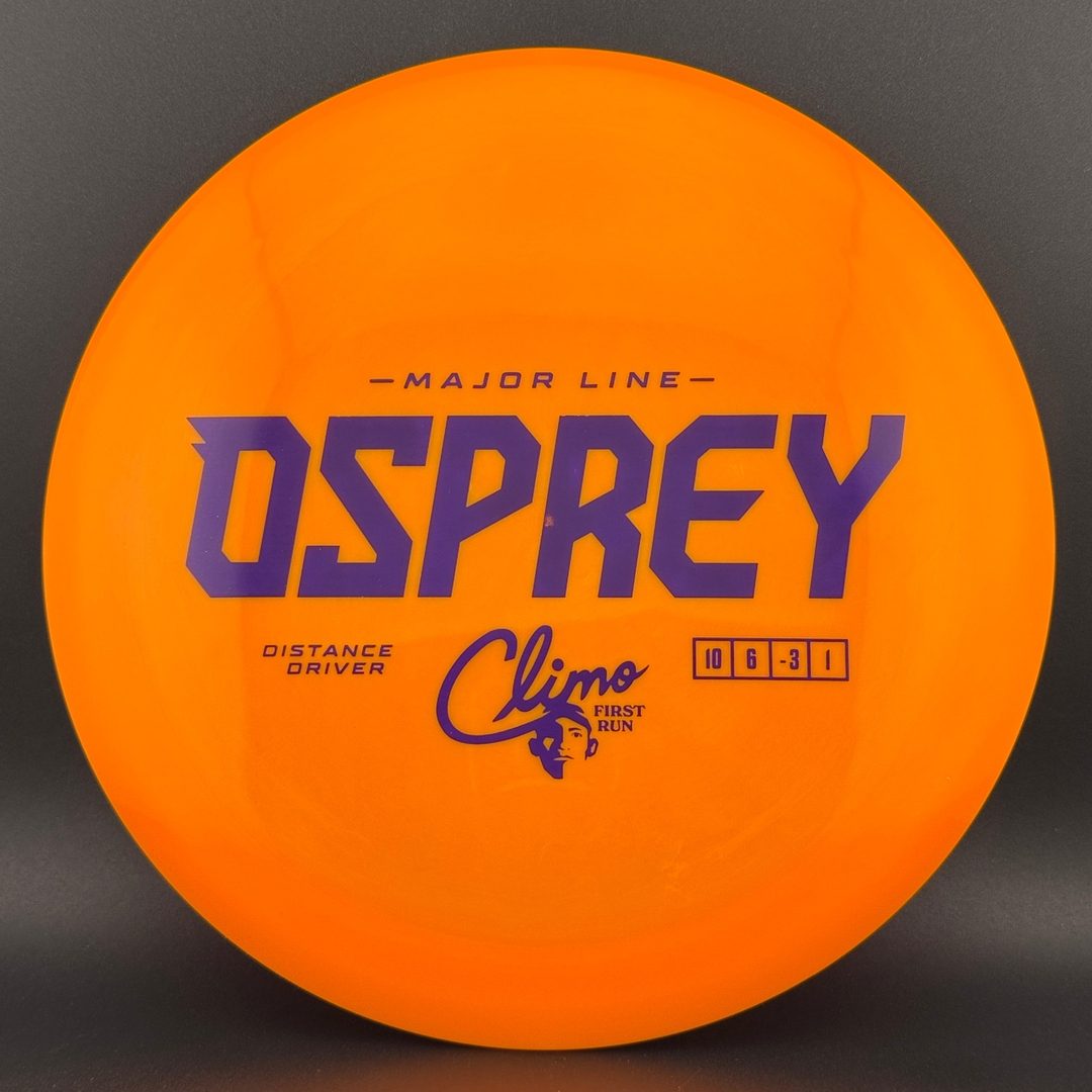Major Line Osprey - First Run Climo Disc Golf