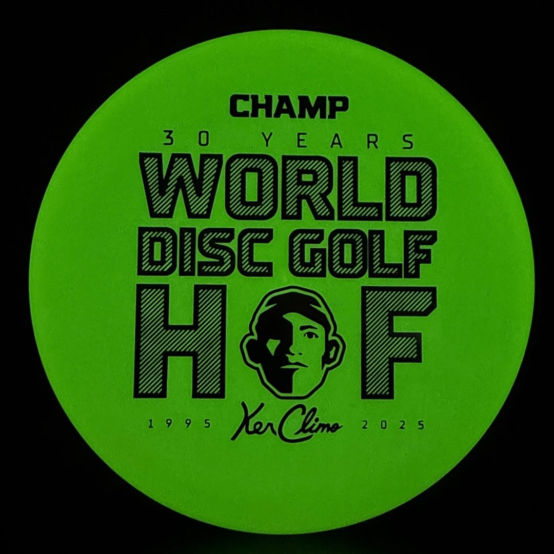 Glow Trophy Line Champ - Hall Of Fame Climo Disc Golf