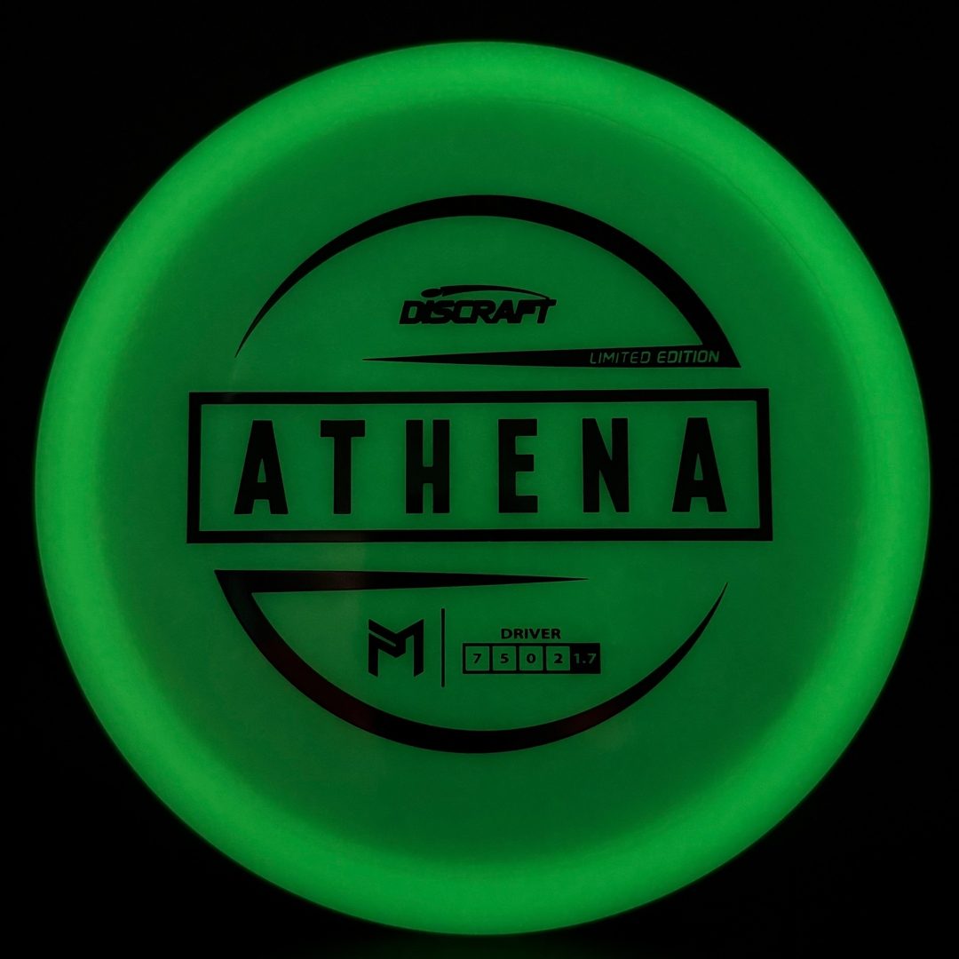 Z Glo Athena - Limited Edition DGLO - Paul McBeth Discraft