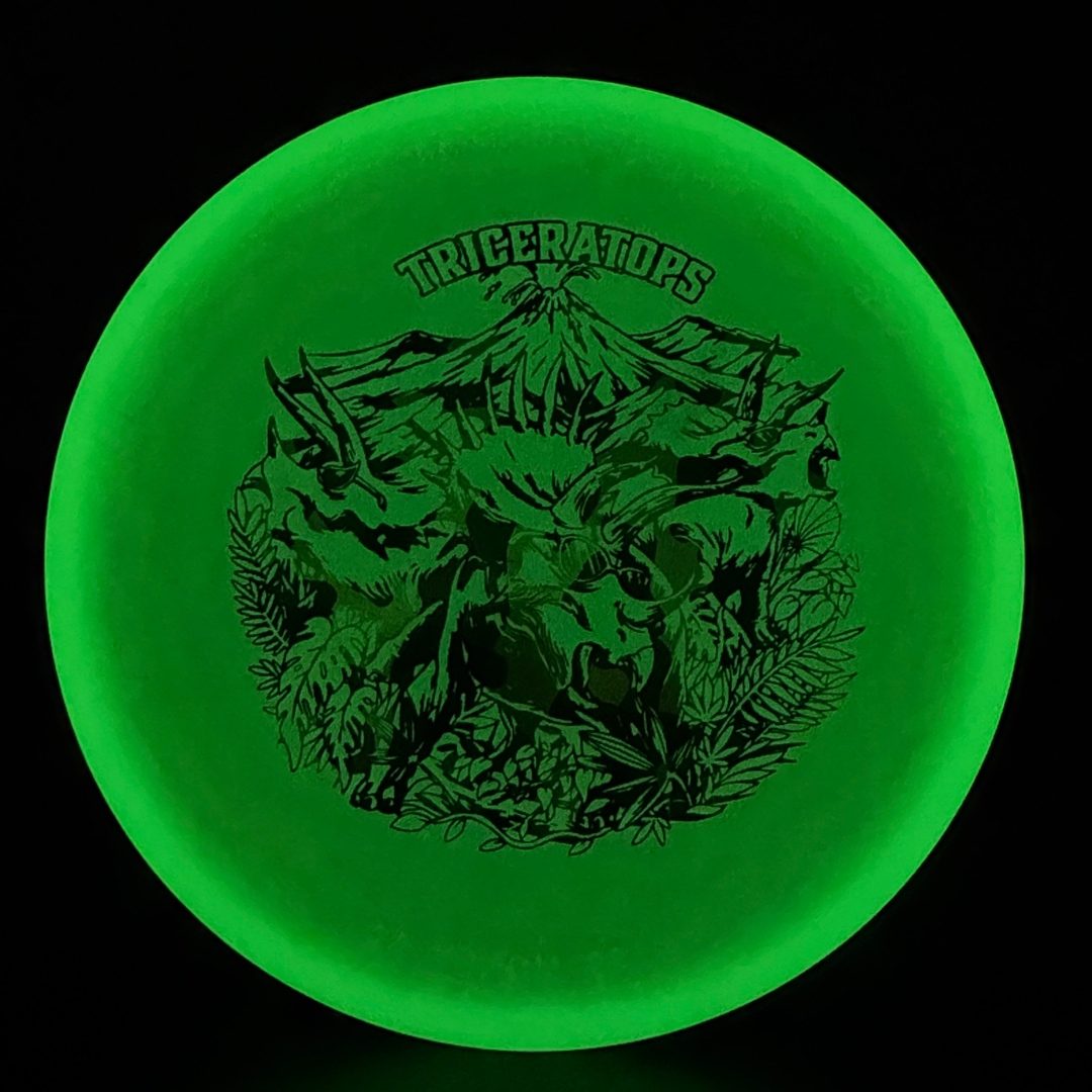 Glow Egg Shell Triceratops - Special Edition Dino Discs