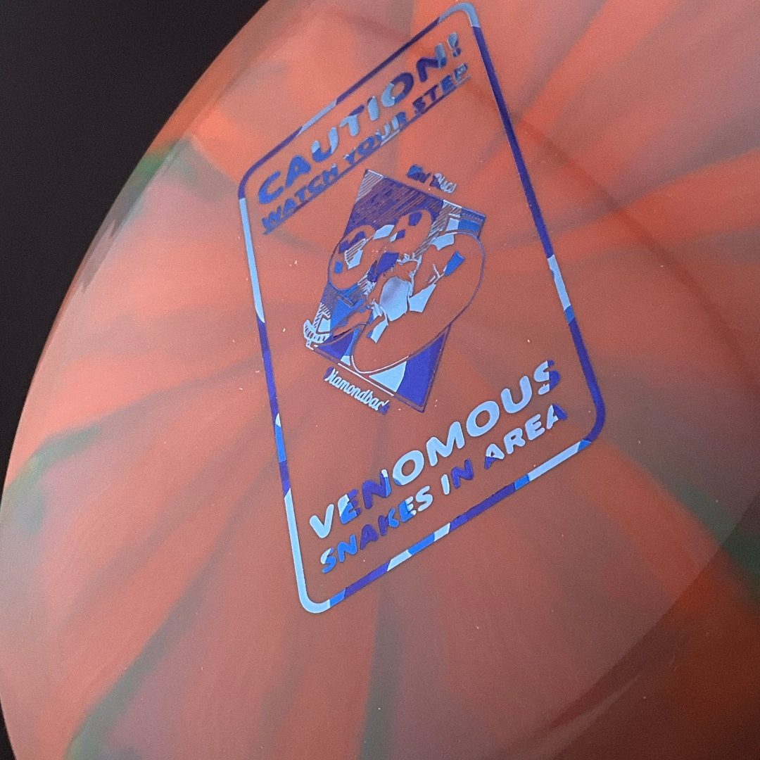 Swirly Apex Diamondback - 2022 First Run - Caution Venomous Snakes! MINT Discs