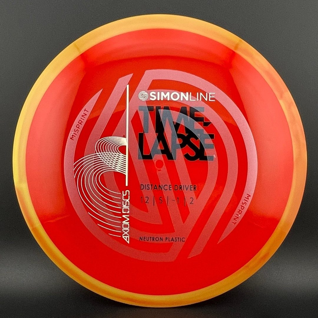 Neutron Time-Lapse Re-Tooled - Simon Line Misprint Axiom