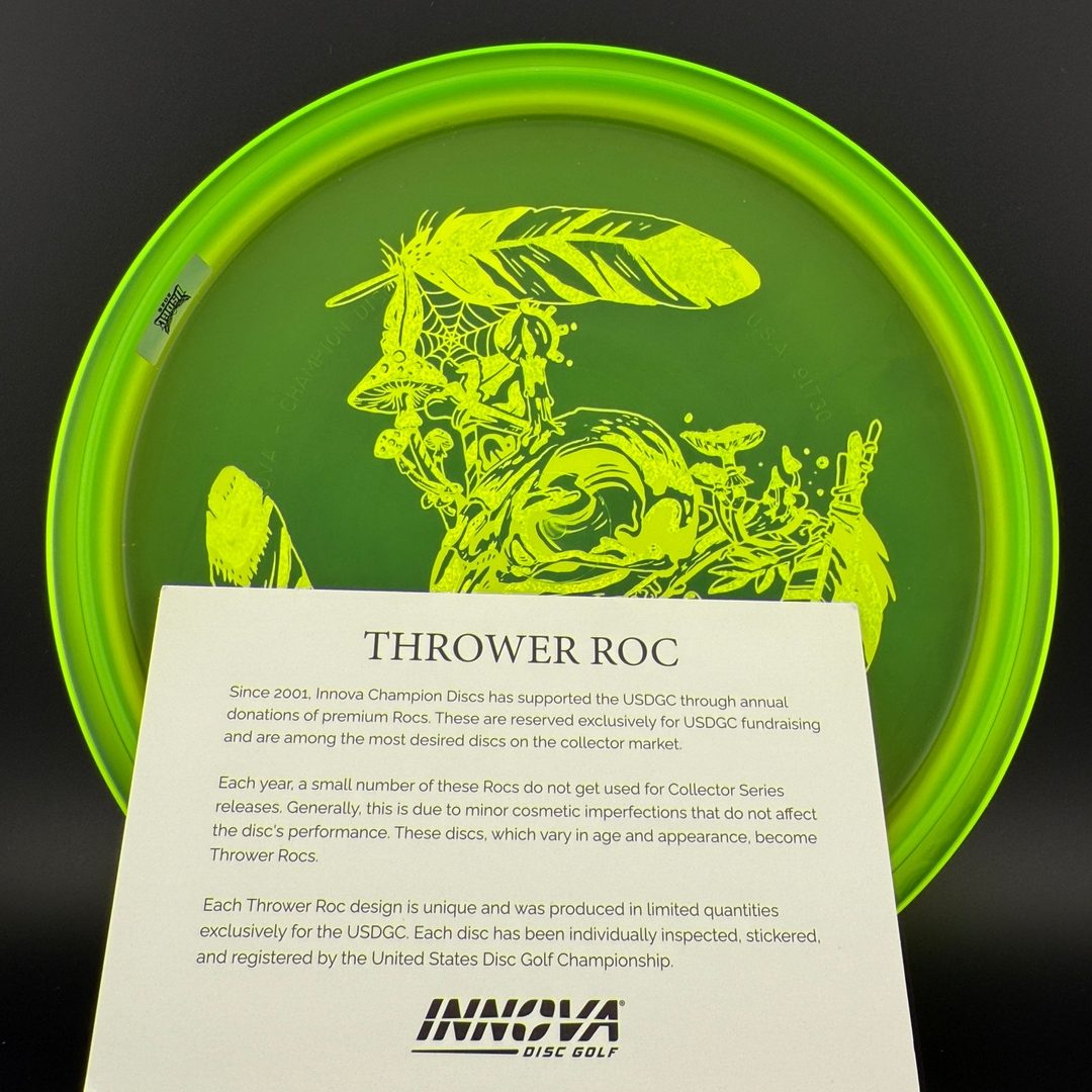 Champion Thrower Roc - "Shaman" 2025 USDGC 1/500 Innova