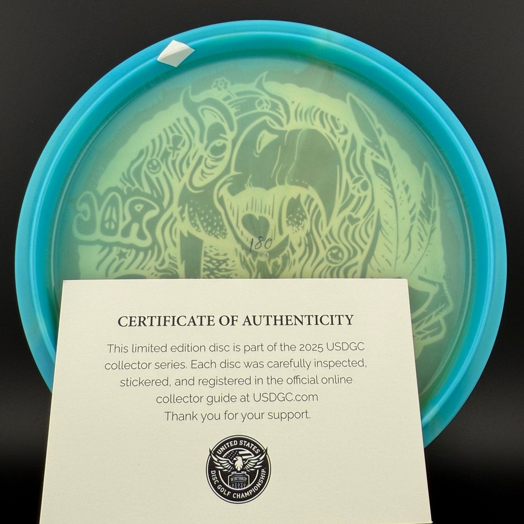 Proto Glow Halo Champion Roc3 - Peace Bird USDGC 2025 Innova