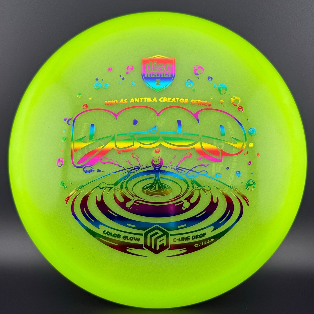 Color Glow C-Line Drop - Niklas Anttila Creator Series - Art by Manny Trujillo Discmania