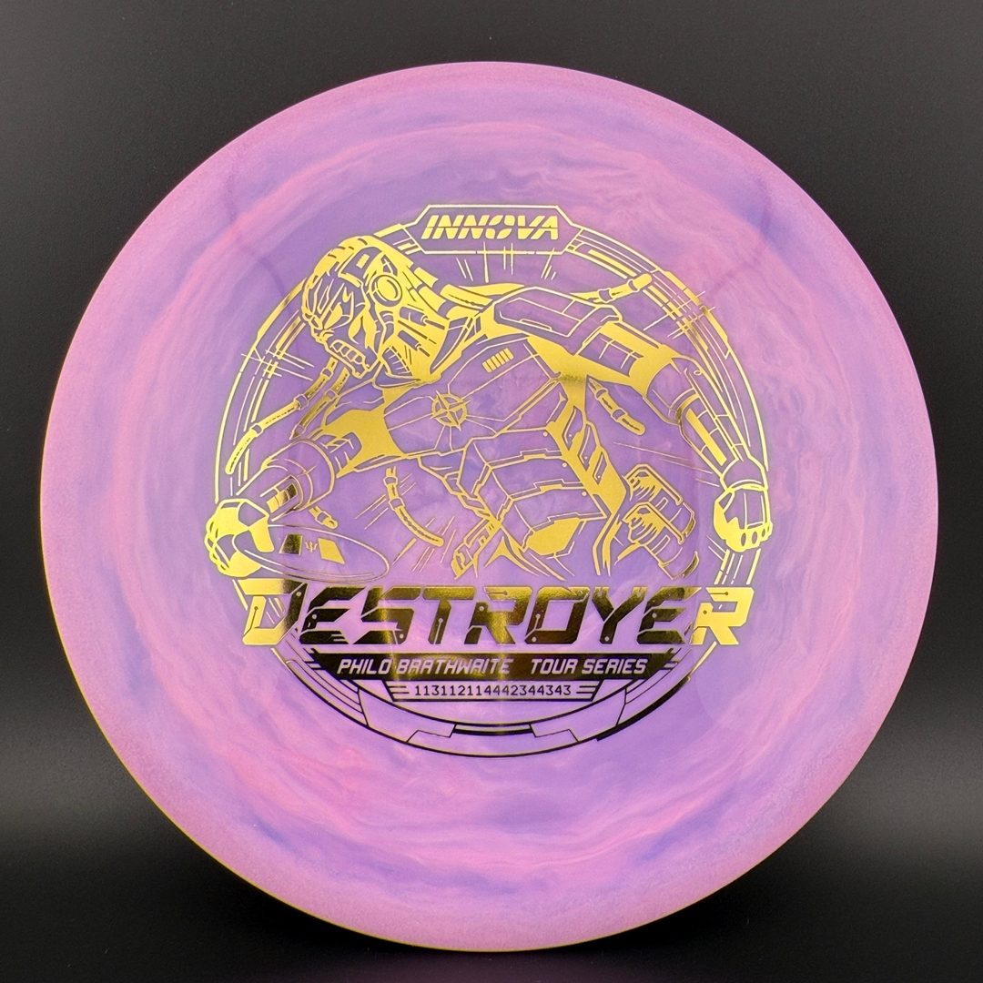Swirly Star Destroyer - Philo Brathwaite 2025 Tour Series Innova