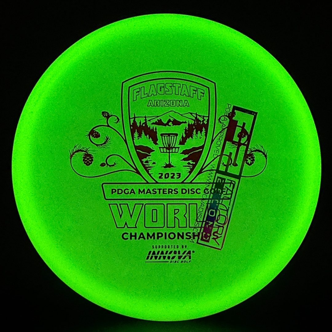 Glow Champion Gator - 2023 PDGA Masters - F2 Innova