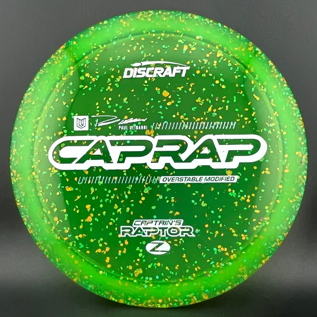 Confetti Z Captain's Raptor - Paul Ulibarri 2026 Discraft