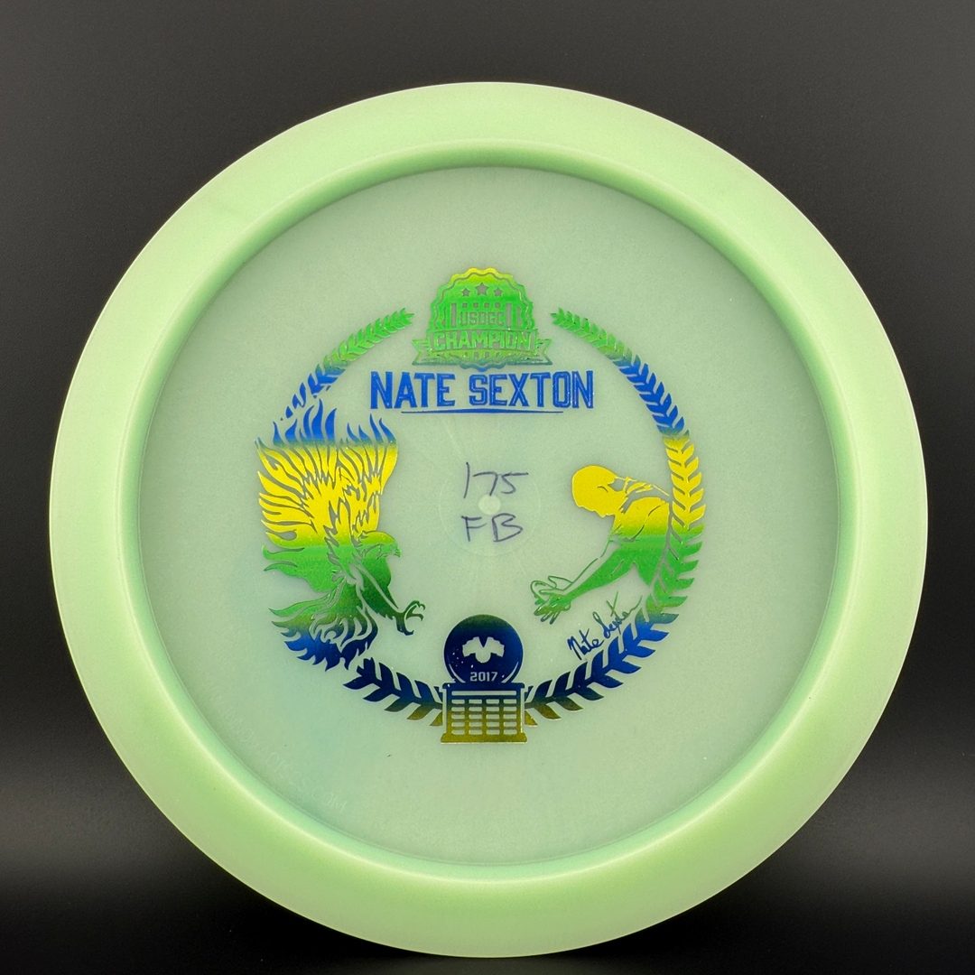 2017 Glow Champion Firebird Penned - Nate Sexton Bottom Stamp Innova