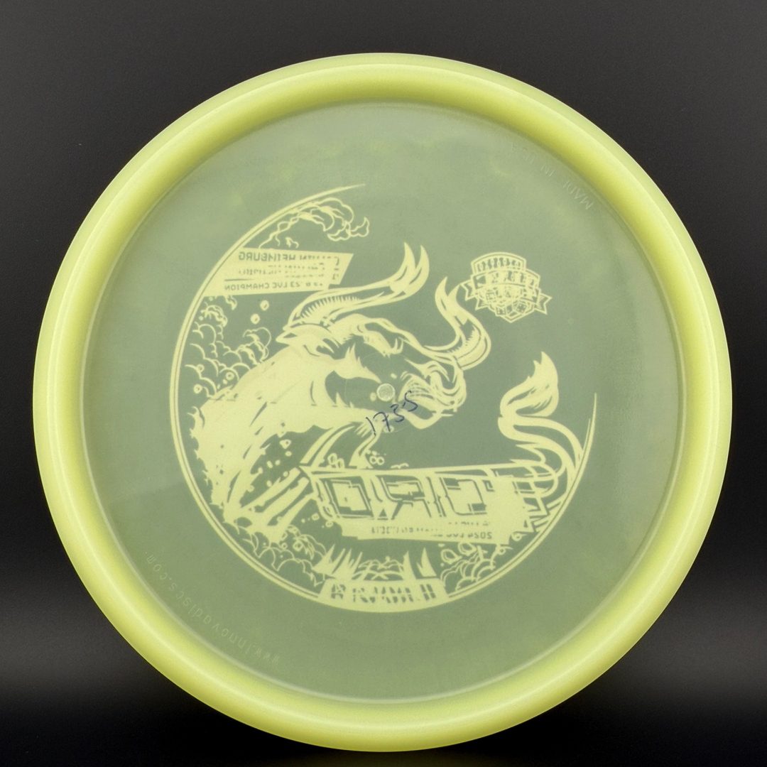 Proto Glow Champion Toro - Chef Special 3 Foil - LVC 2024 Calvin Heimburg Innova