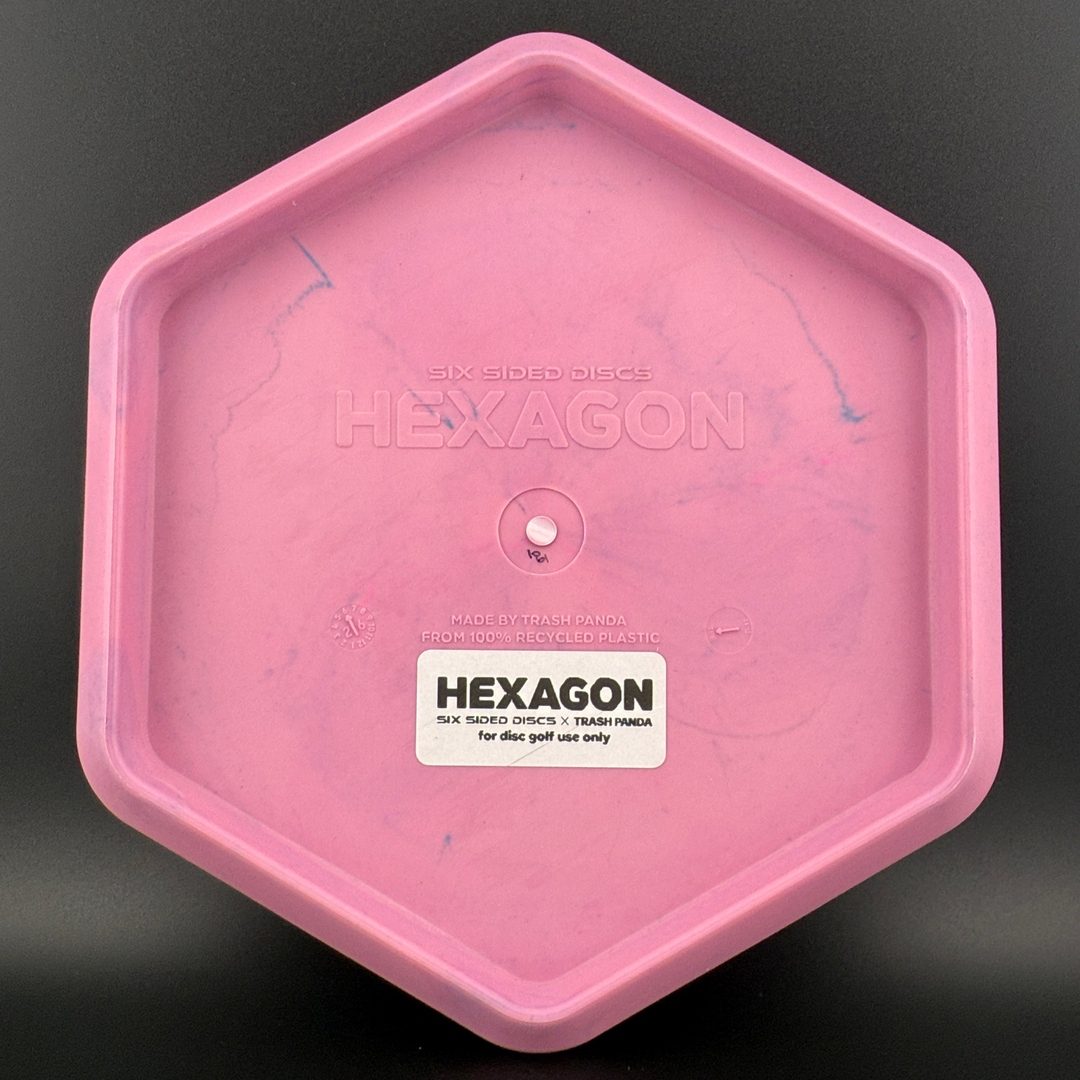 Swirly Base Hexagon trash panda
