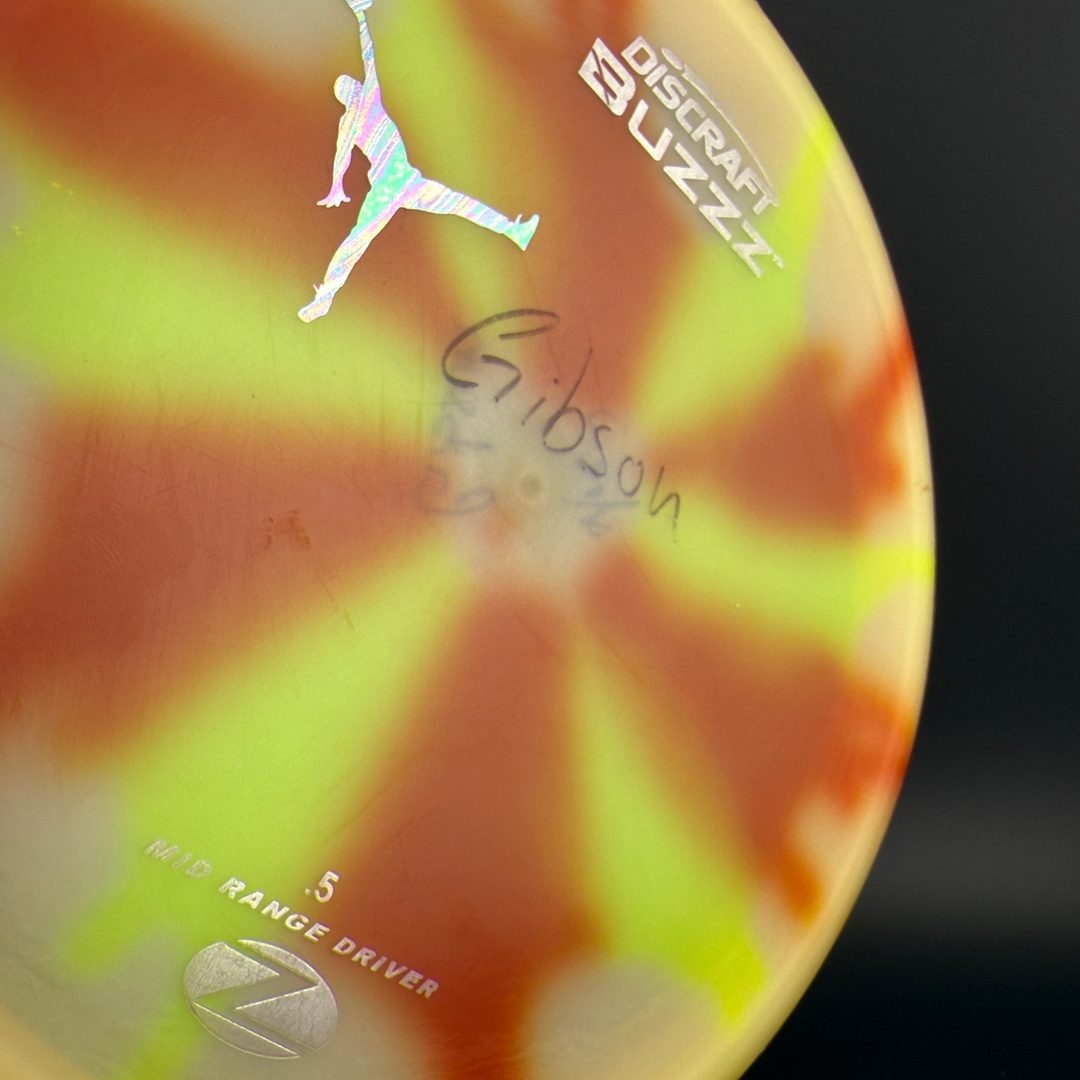 Fly Dye Z Buzzz *Gibson Stash Used* Discraft