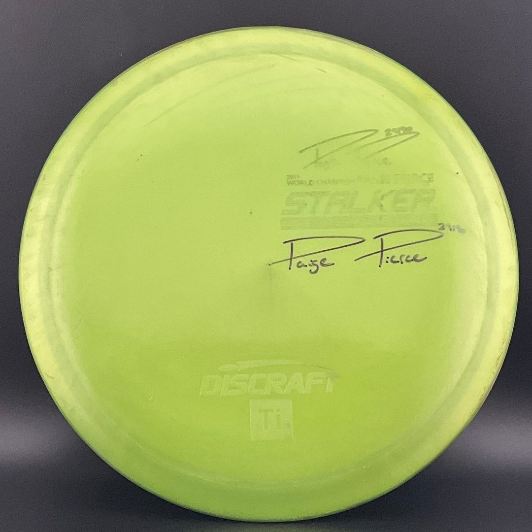 Titanium Stalker *Signed* - Paige Pierce 2011 World Champion Used Discraft