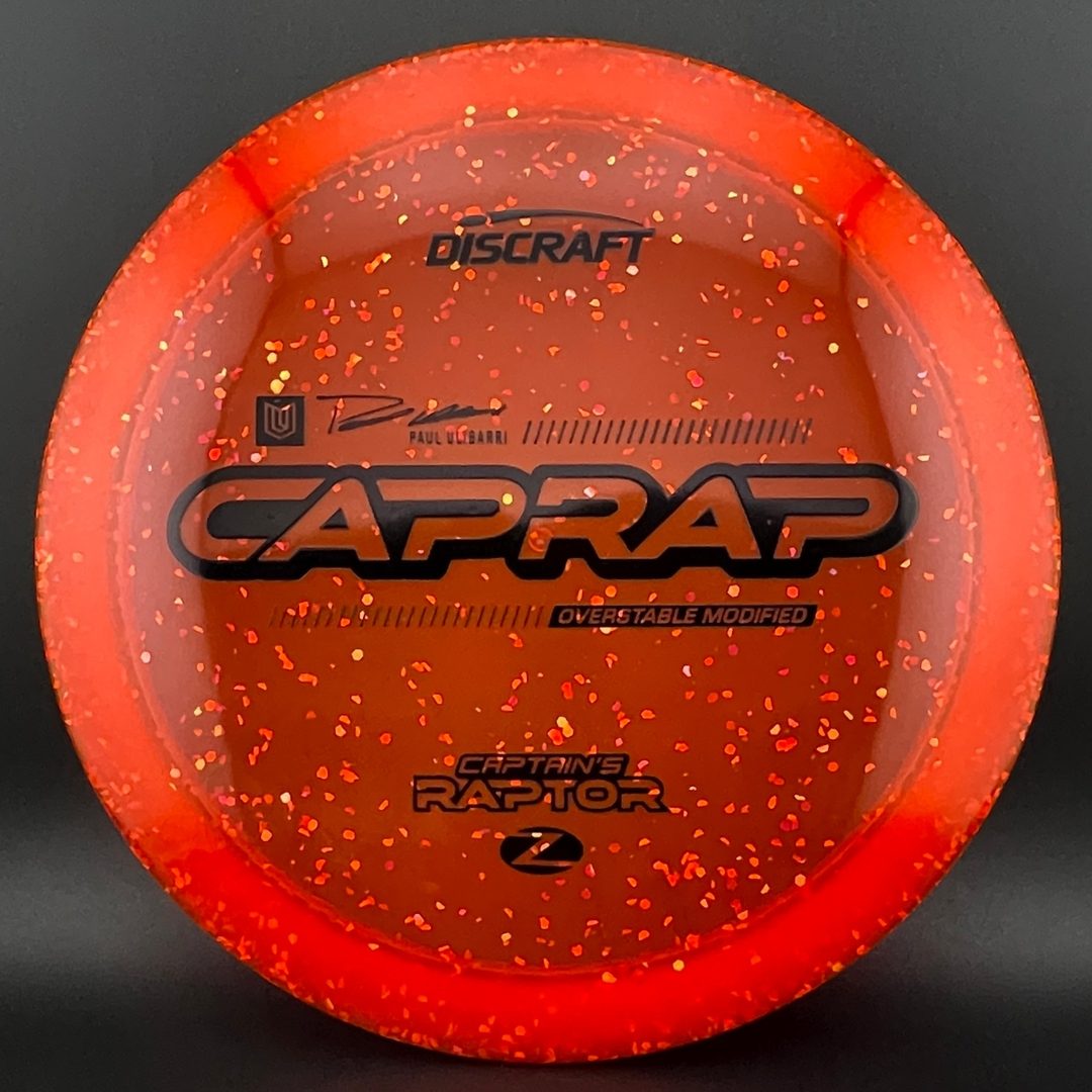 Confetti Z Captain's Raptor - Paul Ulibarri 2026 Discraft