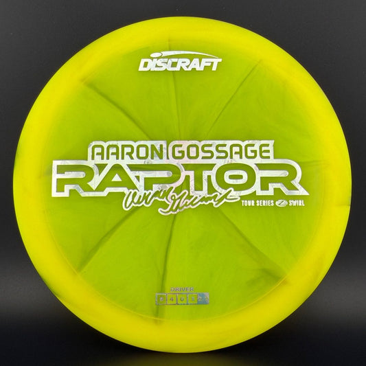 Z Swirl Raptor - Aaron Gossage 2025 Tour Series Discraft