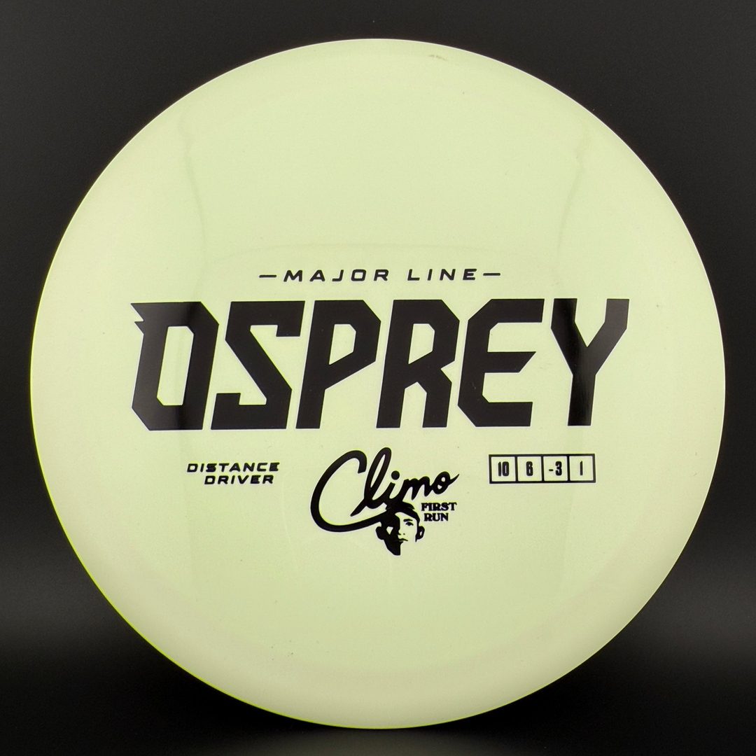 Major Line Osprey - First Run Climo Disc Golf