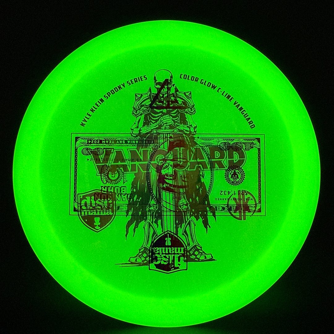 Color Glow C-Line Vanguard - Spooky Series Gannon Misprint *Warehouse Stash* Discmania