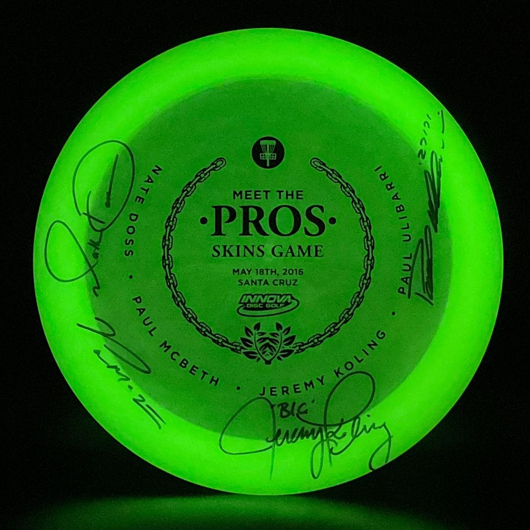 Glow Champion Destroyer *Signed* 2016 "Meet the Pros" Skins Santa Cruz Innova