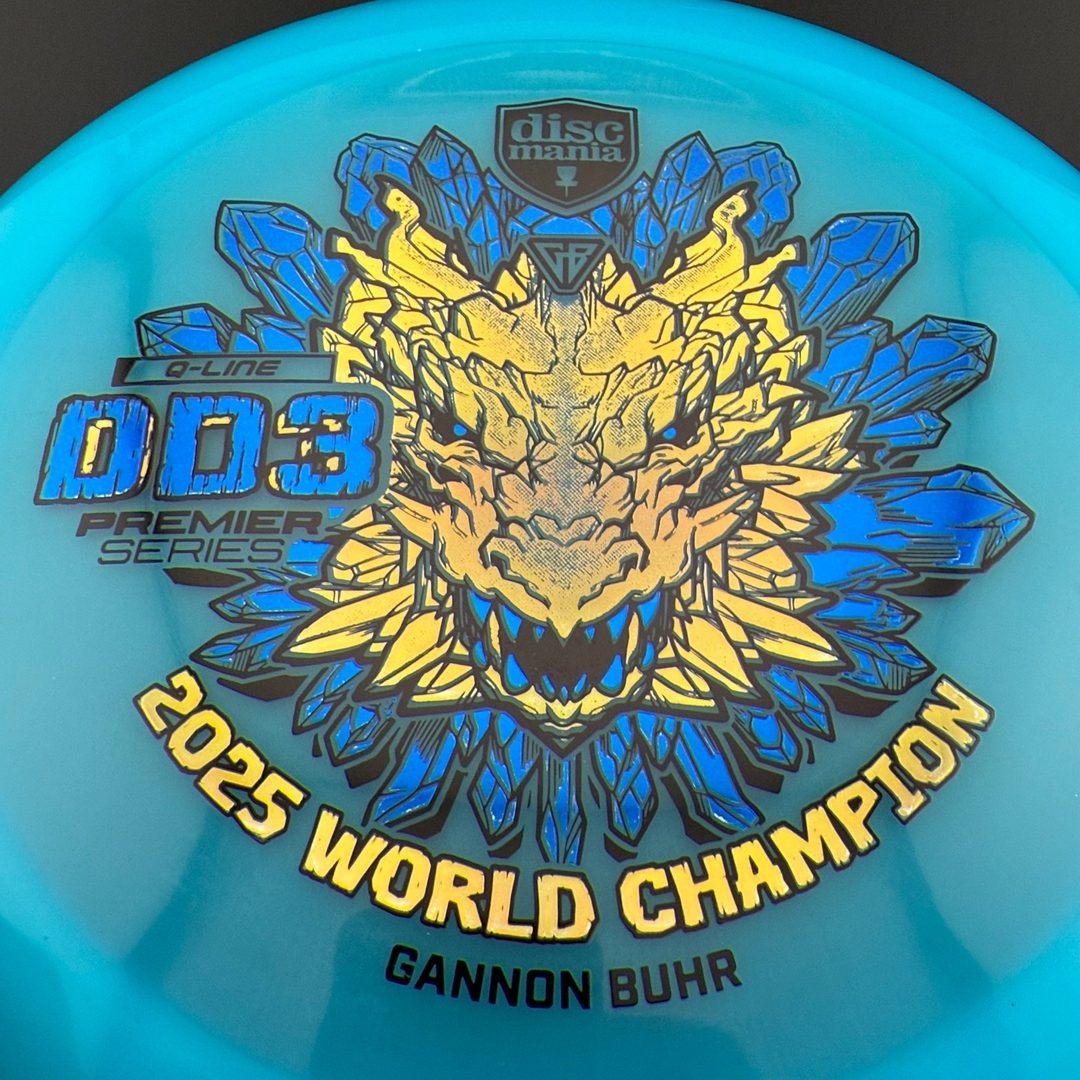 Q-Line DD3 - Gannon Buhr 2025 World Champion Discmania