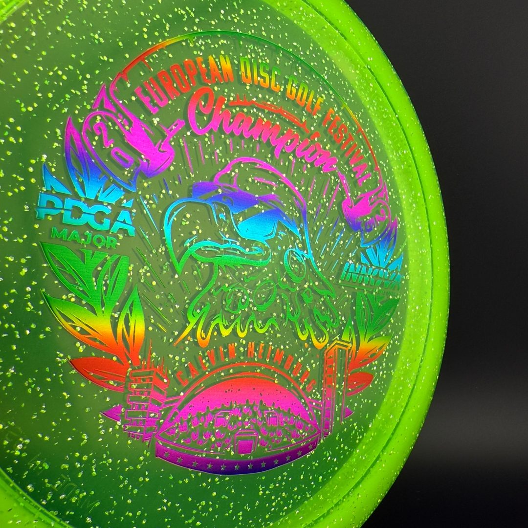 Metal Flake Champion Eagle - Calvin Heimburg 2025 EU Festival Champion Innova