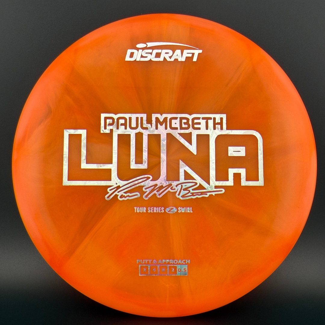 Z Swirl Luna - 2025 Paul McBeth Tour Series Discraft