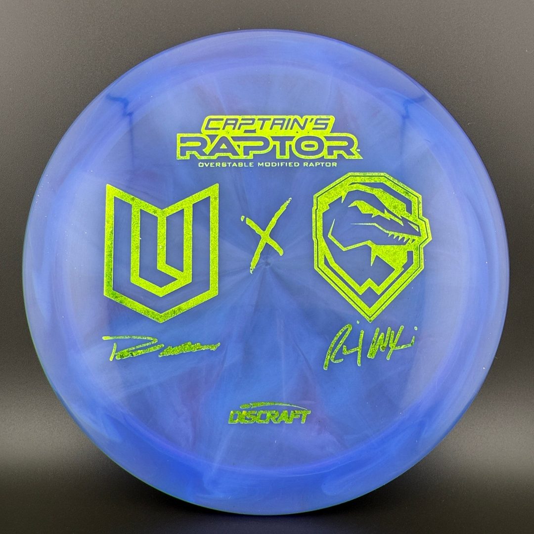 Z Swirl Captain's Raptor - Ulibarri x Wysocki Collab Edition Discraft