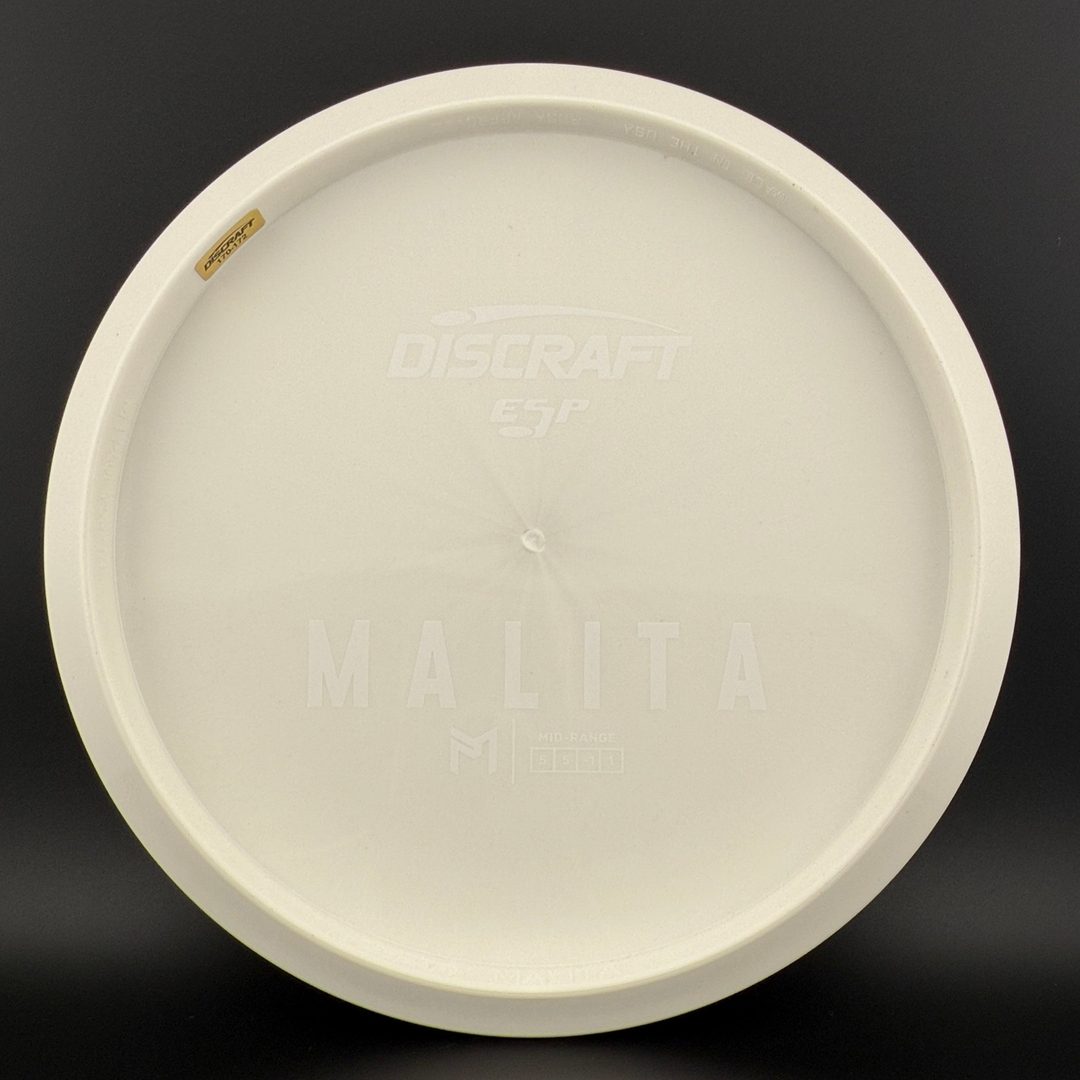 White ESP Malita - Dyer's Delight - Paul McBeth Discraft