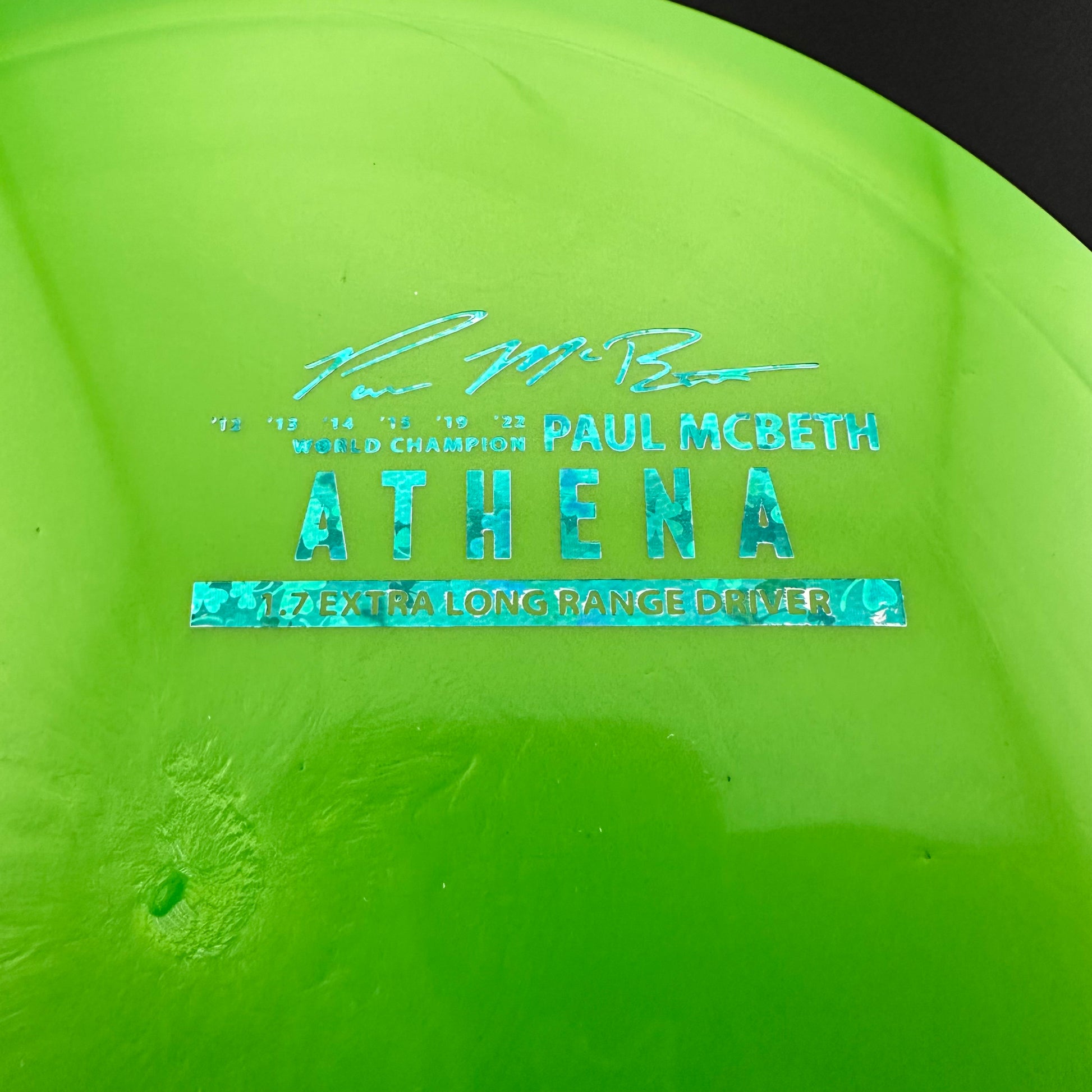 Titanium Athena - Paul McBeth Limited Edition Discraft