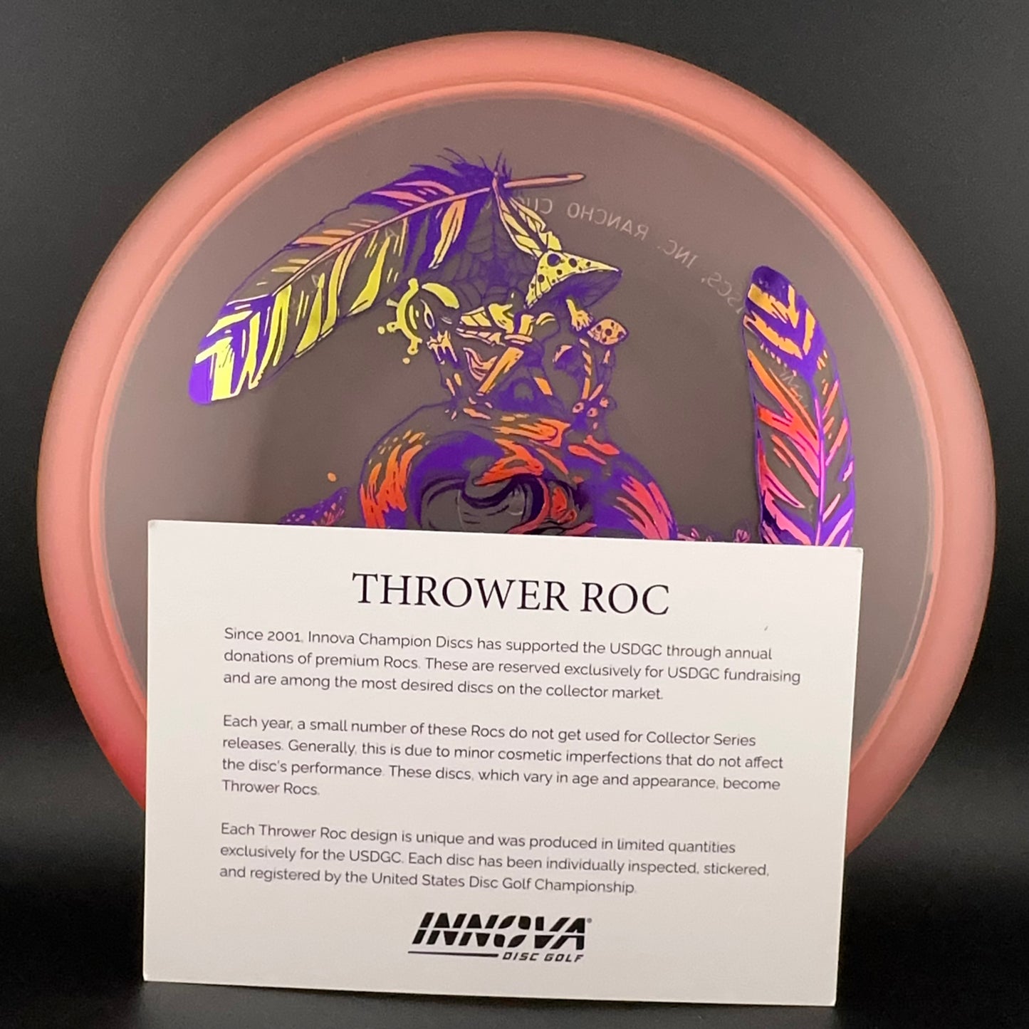 Champion Thrower Roc - "Shaman" 2025 USDGC 1/500 Innova