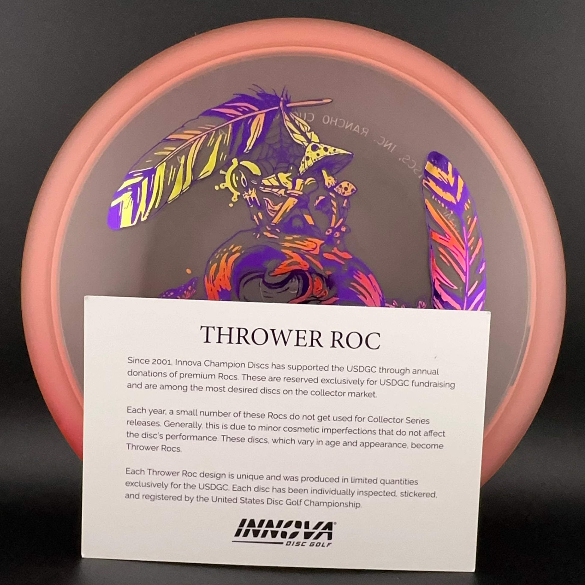 Champion Thrower Roc - "Shaman" 2025 USDGC 1/500 Innova