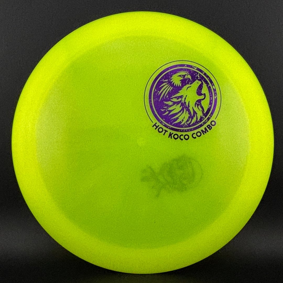 Lucid Glimmer Getaway - Hot KoCo Mini Stamp *Colten Stash* Dynamic Discs