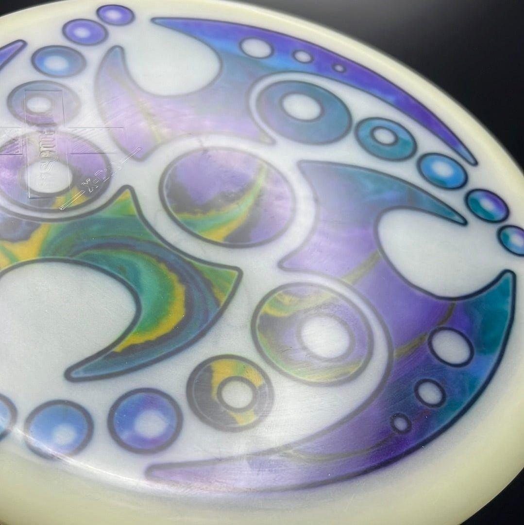 Glow C-Line MD4 Penned CF1 Run - X-Out - Jory's Fly Dyes Discmania