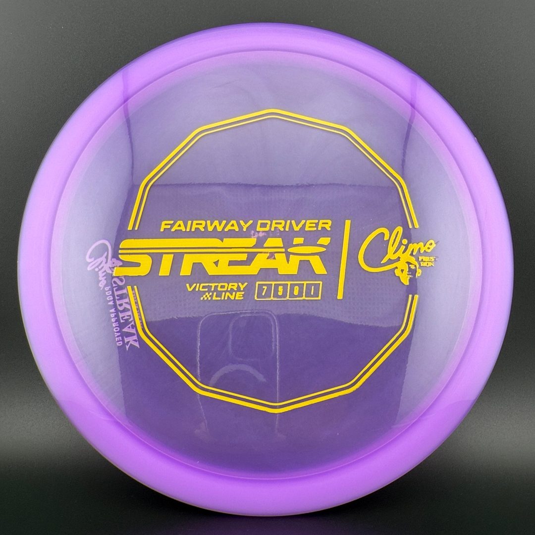 Victory Line Streak - First Run Climo Disc Golf