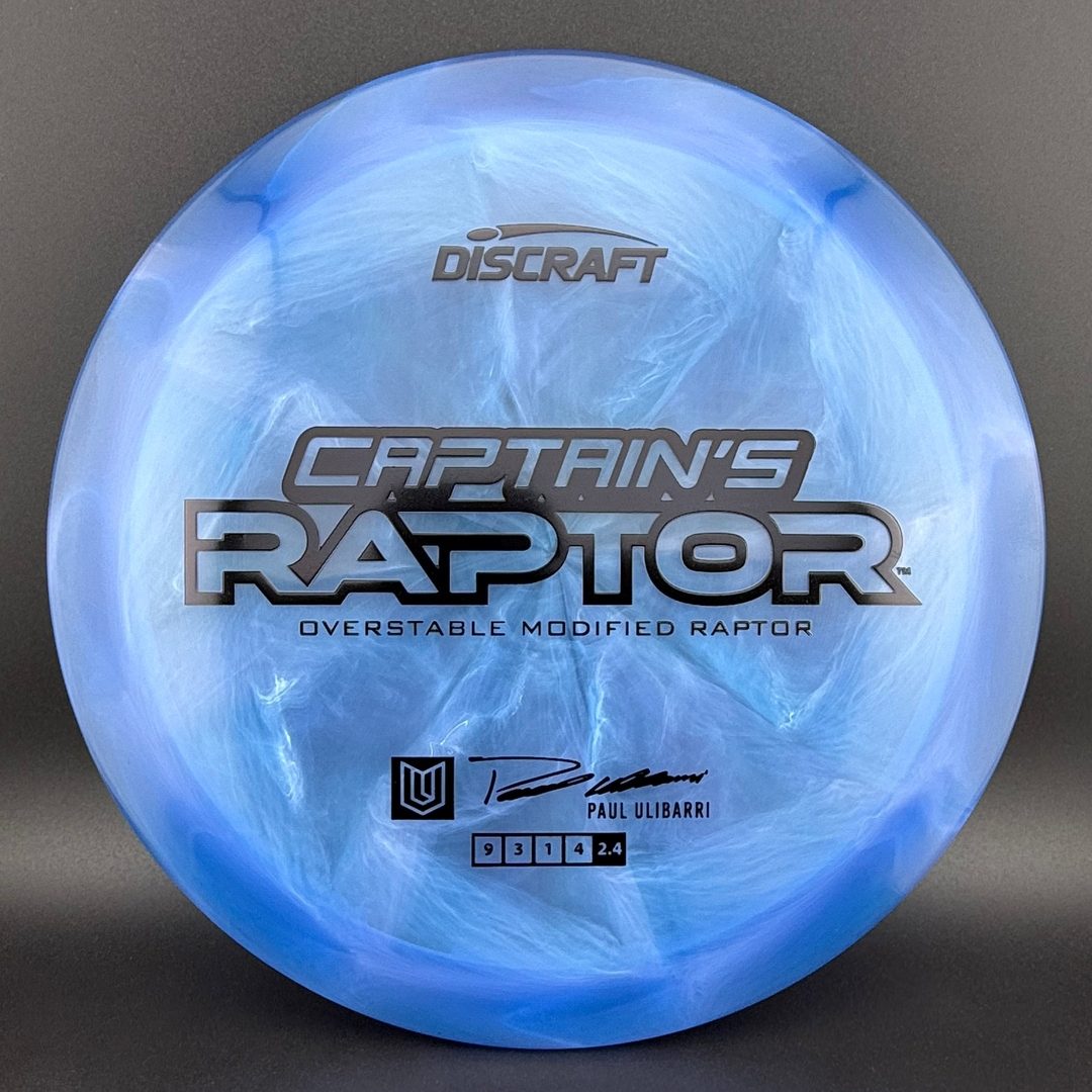 Special Z Blend Captain's Raptor - Paul Ulibarri 2025 Signature Series Discraft