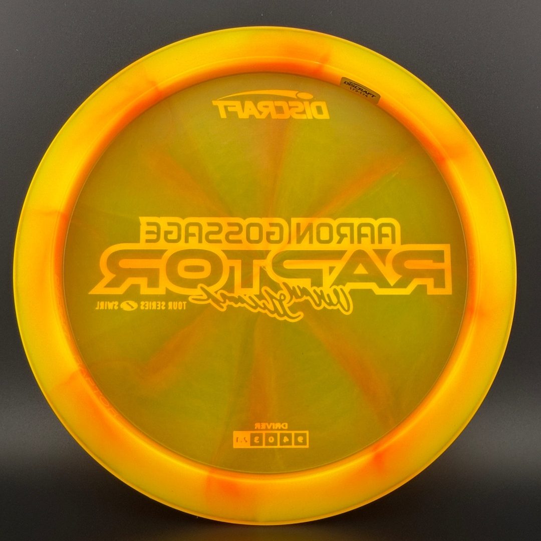 Z Swirl Raptor - Aaron Gossage 2025 Tour Series Discraft