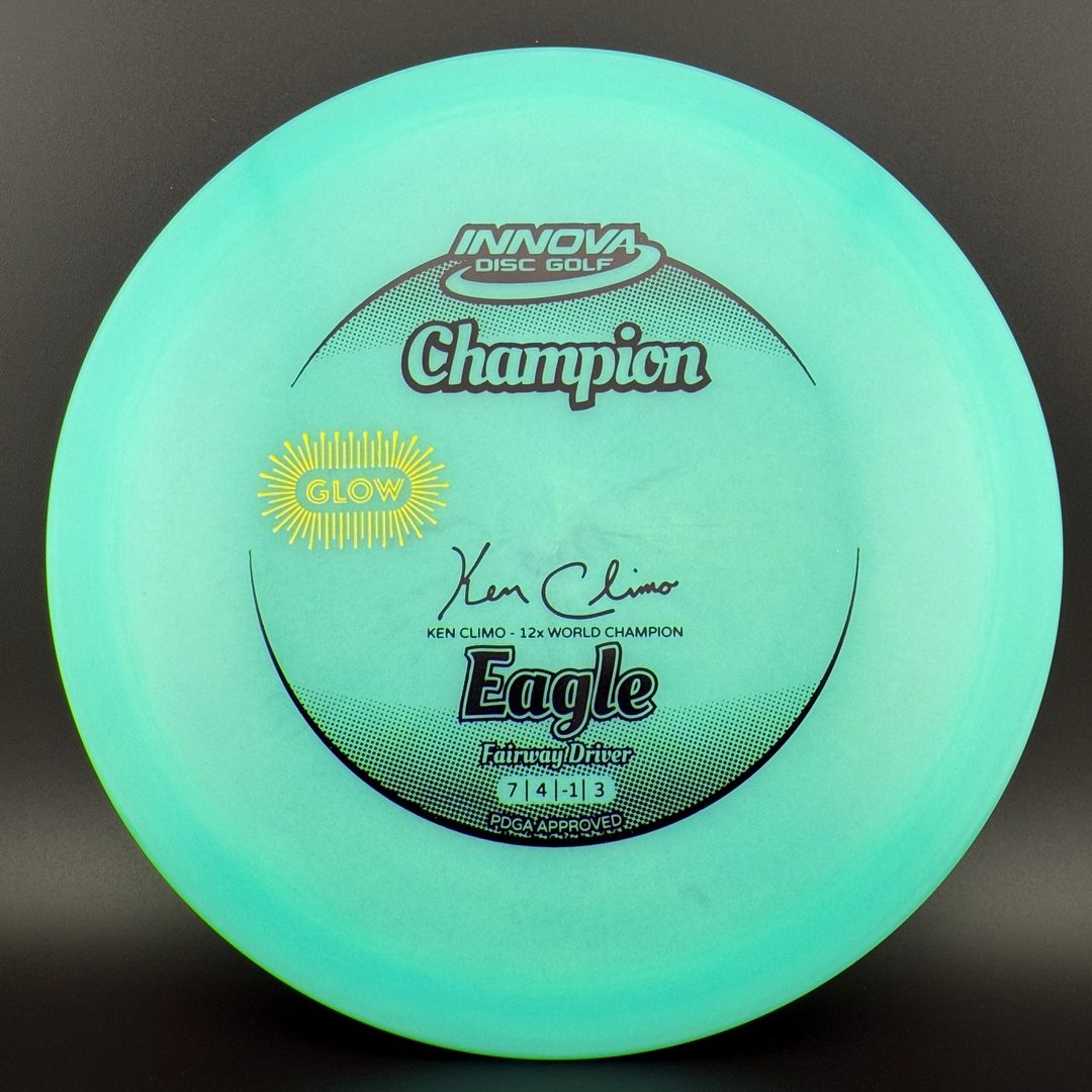 Classic Color Glow Champion Eagle - Ken Climo 12x Innova
