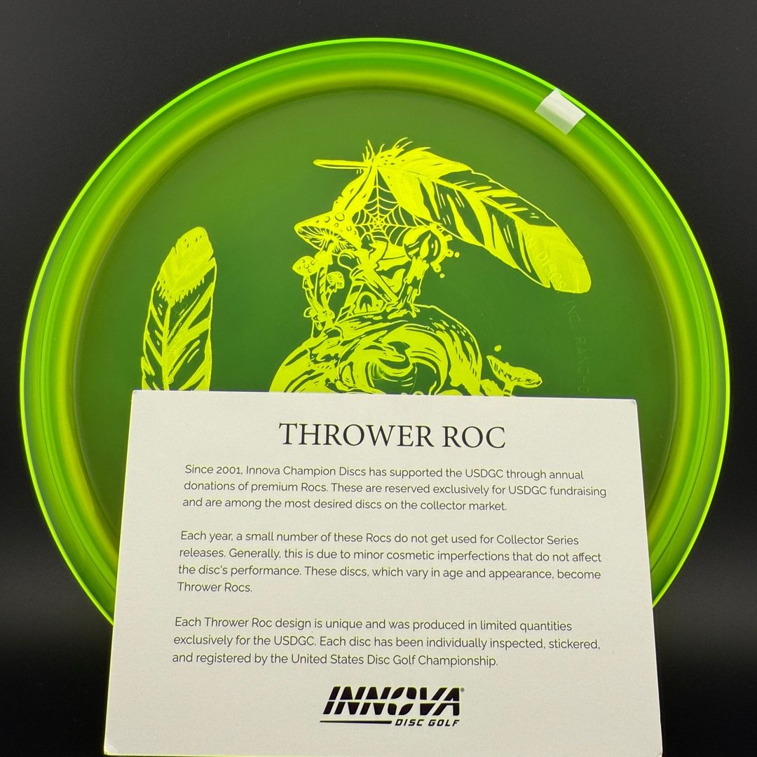 Champion Thrower Roc - "Shaman" 2025 USDGC 1/500 Innova