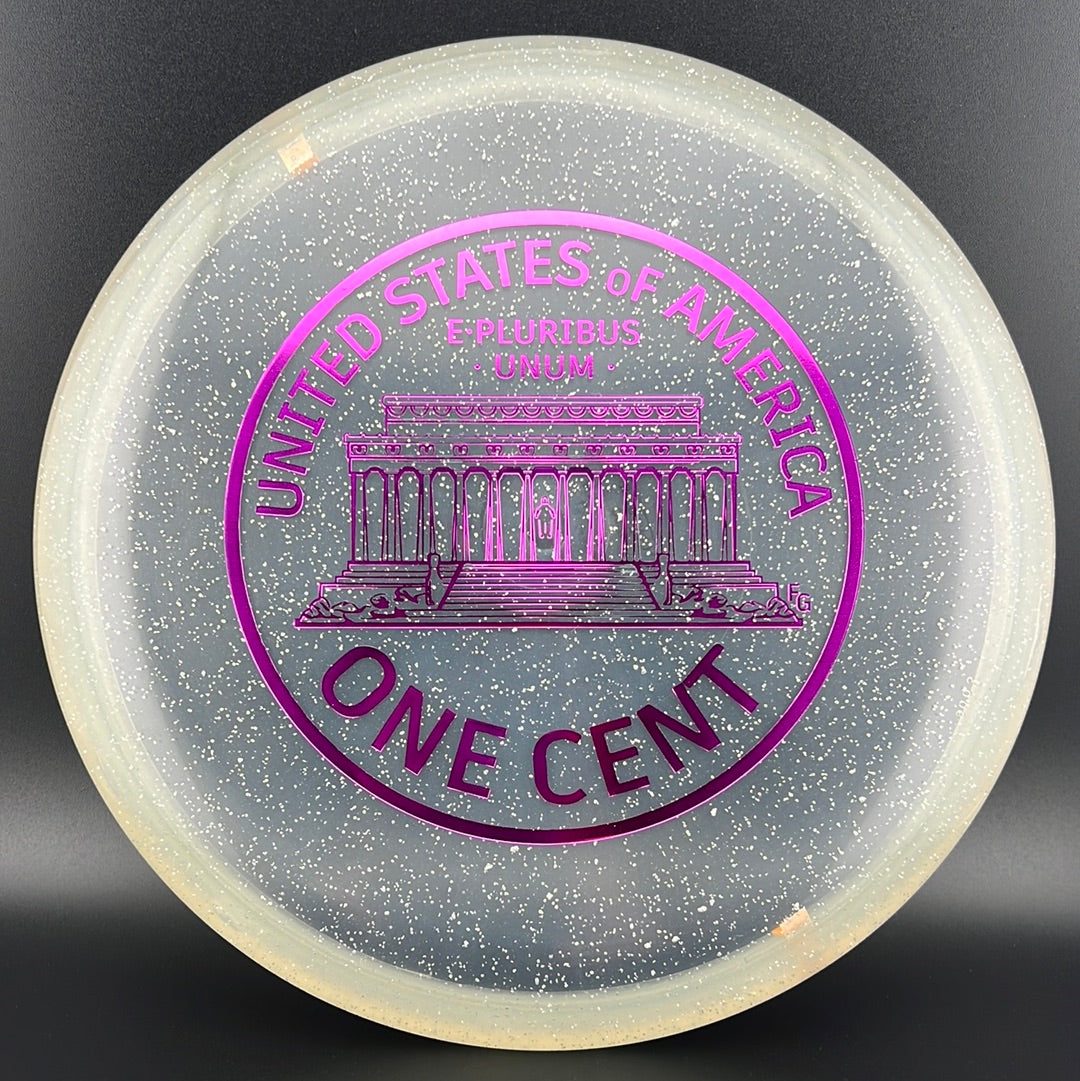 Founders Penny - Limited "One Cent" Stamp Lone Star Discs