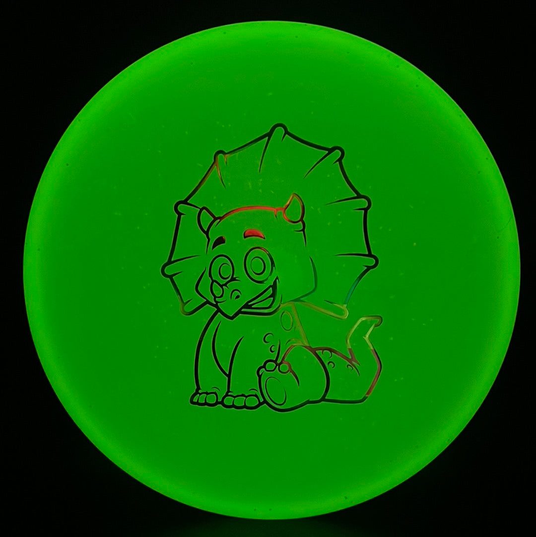 Glow Egg Shell Triceratops - Youth Dino Discs