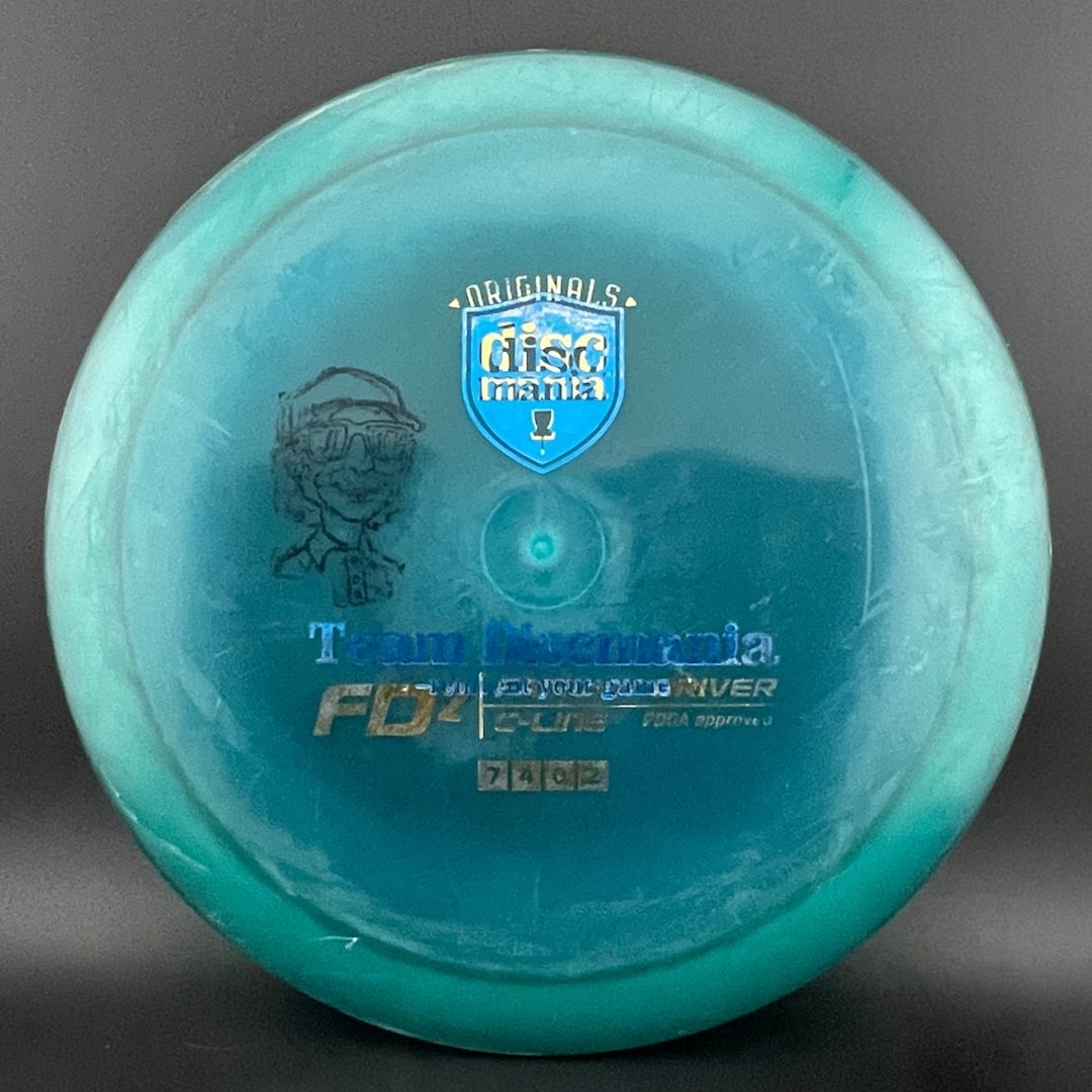 C-Line FD2 - Team Discmania - Innova Made *Colten Stash Used* Discmania