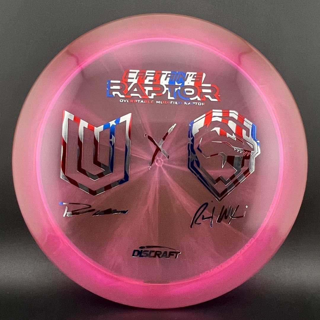 Z Swirl Captain's Raptor - Ulibarri x Wysocki Collab Edition Discraft